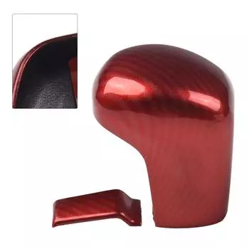 Улучшите стиль интерьера вашего автомобиля с помощью чехла для рычага переключения передач из углеродного волокна для Honda Civic 10-го поколения 2016-2024 CHINA