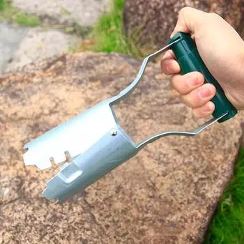 Улучшите свои навыки садоводства с помощью набора инструментов для рассады из нержавеющей стали, сделайте посадку проще и эффективнее! красный