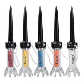 Улучшите свою игру в гольф с набором из 5 магнитных пластиковых мячей для гольфа Caiton - отскок на 360 градусов 79mm