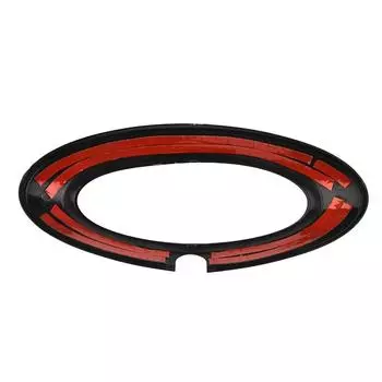 Улучшите внешний дизайн вашего автомобиля с помощью черной накладки на заднюю часть эмблемы-логотипа для Ford F150 2009 2014 CHINA