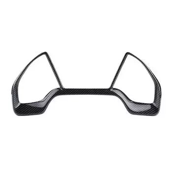 Улучшите внешний вид вашего автомобиля с помощью накладки на рамку панели спидометра из углеродного волокна для Honda Civic 2016 2025 красный