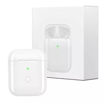 Uluck Airpods зарядка Airpods чехол замена AirPods 1 совместимый с Airpods 1 Airpods 600 мАч Airpod 2 чехол замена Airpod зарядка Airpods