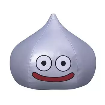 Улыбающийся слайм плюшевая игрушка L металлический слайм