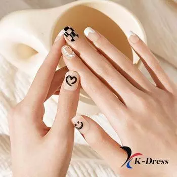 Улыбка Сердце (Обычный раунд) Типсы Magic Press Dashing Diva