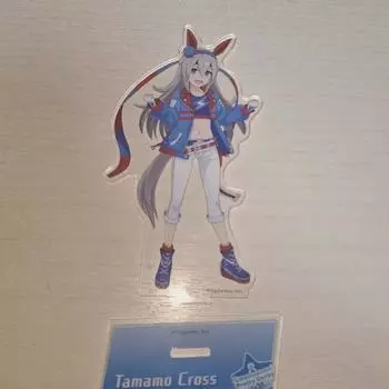Uma Musume Horse Girl Tamamo Cross Race Suit Acrylic Stand