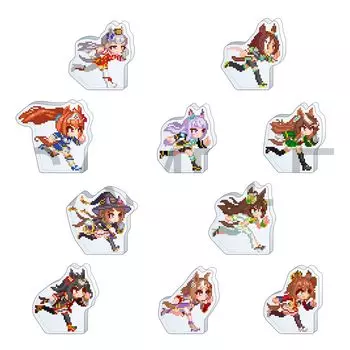 Uma Musume Pretty Derby Korotto Acrylic Figure Collection Nekketsu Hachamecha Great [Original Version] Thanksgiving! vol.2