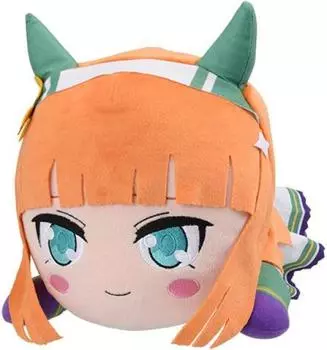Uma Musume Pretty Derby Мега Джамбо Плюшевая Игрушка Лежащая Сайлэнс Судзука оранжевый
