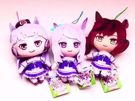 Uma Musume Pretty Derby Regular Plush All 3 Types Set Vol.2 золотой