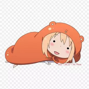 Umaru Himouto-chan Чиби термонашивка на одежде DIY моющаяся футболка термонаклейка на заплатку для одежды