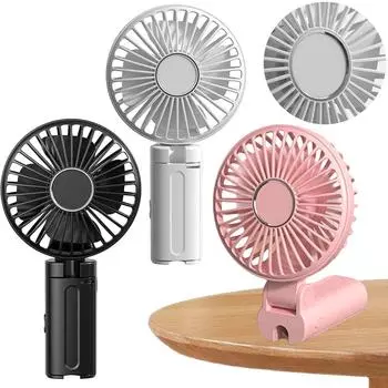 Umbrella Clip Fan 3-Speed Adjustment Portable Handheld Fan 1-3 Working Hours Electric Personal Fan for Outdoor Umbrella розовый