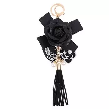 Umbrella Element Hanger Car Key Ring Gifts Camellia Key Chain Key Chain Flower Keyring Bag Pendant