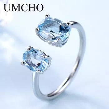 UMCHO 10.7ct натуральный аметист гранат кольцо ювелирные изделия из стерлингового серебра 925 пробы для женщин с элегантностью 6 перидот