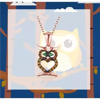 UMCHO ожерелье с совой из стерлингового серебра 925 пробы, ожерелья для женщин, подарок на годовщину, ювелирные изделия
