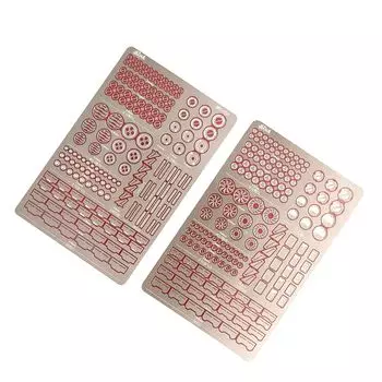 UME-STAR gunpla Детализация модифицированных деталей металлические детали травленые детали набор (Тип59 и Тип60)