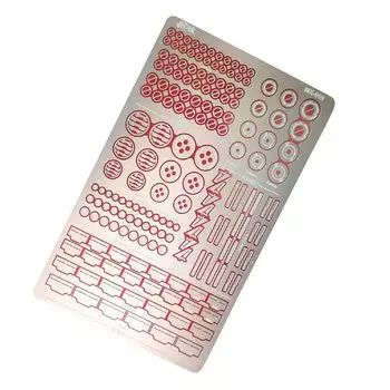 UME-STAR gunpla Детализация модифицированных деталей металлические детали травленые детали набор (Тип59)