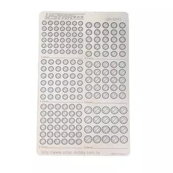 (UME-STAR) gunpla robot plastic model Detail up etching mold set (Type41)