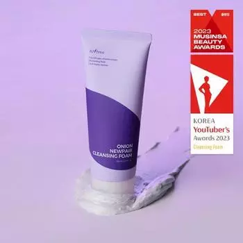 [Уменьшение кожного сала] IsnTree Onion New Fair Очищающая пенка 150 мл, Корея очищающая