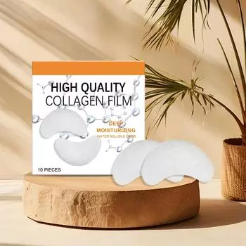 Уменьшение темных кругов, отеков, мешков под глазами, морщин Гелевые патчи под глазами Подарки для женщин Подарки на день рождения для женщин Без веганов\10 мл