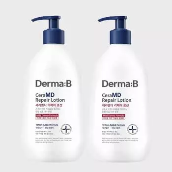 [Уменьшение зуда]_Derma B CeraMD Восстанавливающий лосьон 400 мл 1+1