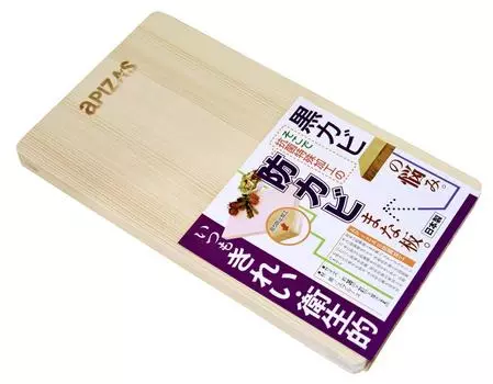 Umezawa Wooden Cutting Mildew 36 x 21 x Thickness Made in Japan 571083 Board, Resistant, Antibacterial, 2cm, бежевый