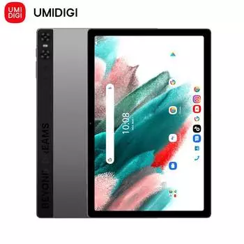 UMIDIGI A13 Tab 10,5-дюймовый планшет Android 13, 7500 мАч, 8 ГБ + 128 ГБ, 13-мегапиксельная задняя камера с искусственным интеллектом, компьютер