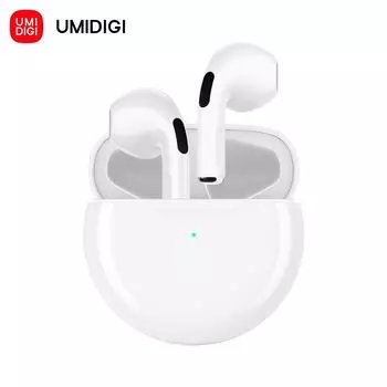 UMIDIGI G1 Buds Bluetooth 5,3 TWS Беспроводные наушники ENC Спортивные наушники с шумоподавлением 380 мАч с микрофоном