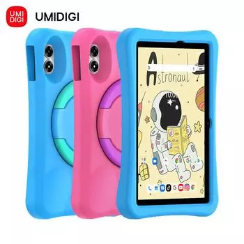 UMIDIGI G1 Tab детский планшет 10,1 дюймов детские планшеты Android 13 четырехъядерный процессор WIFI 6 6000 мА 4 ГБ 64 ГБ детский для обучения 4+64G синий
