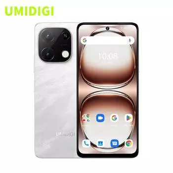 UMIDIGI Note 100A смартфон Android 14, 6,8 дюйма, 4 ГБ ОЗУ 256 ГБ ПЗУ, UNISOC T615, 120 Гц HD+, 5000 мАч IP53 рейтинг 4GB 256GB чёрный