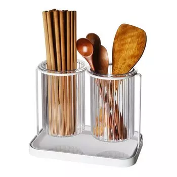 Umlaca Chopstick Стильная вилка для палочек для еды Кухонный инструмент для палочек для еды Кухонные столовые приборы Хранение палочек для еды Пластиковый держатель для кухонных принадлежностей Держатель, сушилка,