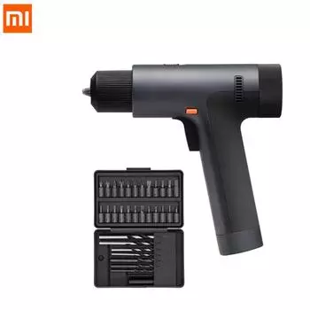 Умная электрическая дрель Xiaomi Mijia, бесщеточный многофункциональный литиевый электроинструмент, электрическая аккумуляторная отвертка, высокий крутящий момент 30 Н·м