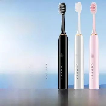 «Умная электрическая зубная щетка Sonic для пар — трансграничная зарядка, мягкие щетинки, автоматическая очистка».