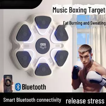Умная Bluetooth музыкальная настенная мишень для бокса для домашнего фитнеса и тренировок
