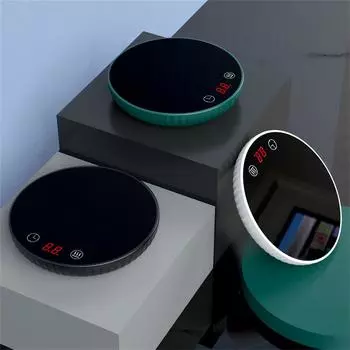 Умная грелка для кофе, грелка для подогрева и нагрева кофе One Size чёрный