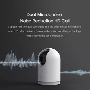 Умная камера Xiaomi PTZ Pro 2K Встроенный шлюз 3 Мп панорама 360 градусов BT 2,45 ГГц Smart IP