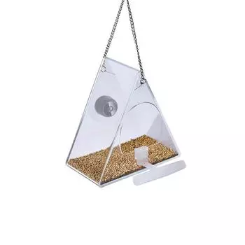 Умная кормушка для птиц с ночным видением, подвесная кормушка для птиц с камерой для улицы