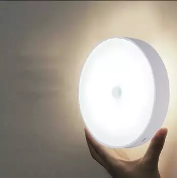 Умная лампа с датчиком движения, ручное сканирование, светодиодный ночник, USB-светодиодная лента, водонепроницаемая лента для спальни, дома, кухни, гардероба, украшения