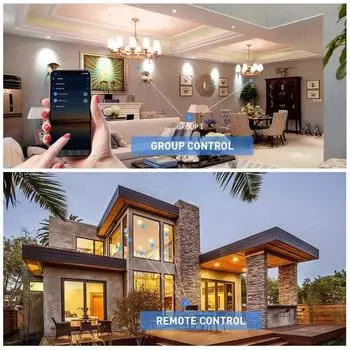 Умная лампочка Умный свет Светодиодная умная лампа Украшение Tuya Google Assistant 15 Вт/9 Вт 15 Вт Wifi Умный дом Умная лампочка RGB