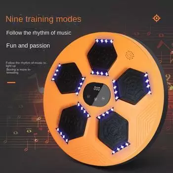 Умная музыкальная машина для бокса, настенная мишень для дома, Bluetooth, мишень для бокса, детское оборудование для тренировок по боксу, мешок с песком для реакции бокса