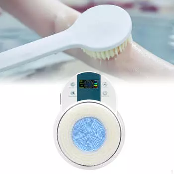 Умная отшелушивающая щетка для ванны, массажная быстросохнущая профессиональная электрическая ванна для спины