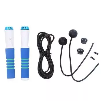 Умная скакалка с приложением Анализ данных ЖК-дисплей Мужчины Женщины Скакалка Счетчик для домашнего фитнеса