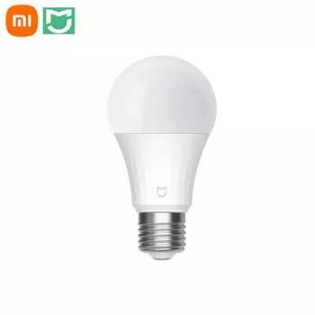 Умная светодиодная лампа Xiaomi Mijia E27, лампа Bluetooth MESH, версия 5 Вт, 2700 К-6500 К, голосовая интеллектуальная контрольная лампа белый