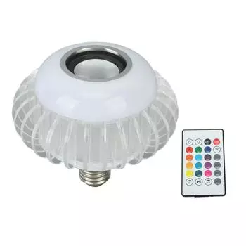 Умная светодиодная лампочка Беспроводная Bluetooth-лампочка Динамик E26 E27 RGB Цветная лампочка с изменением цвета
