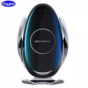 Умное беспроводное зарядное устройство, автомобильное Qi, автоматический зажим, держатель для быстрой зарядки Foriphone11 Pro 11 Xs Xr Forsamsung S20/10/9 Note9 Universal