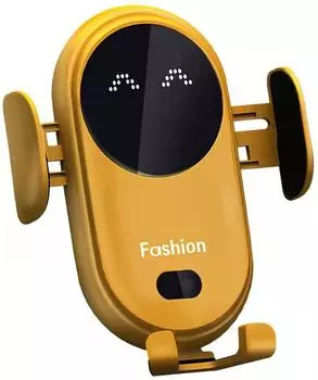 Умное беспроводное зарядное устройство для автомобиля, держатель для телефона с автоматическим определением, держатель для автомобильных зарядных устройств для сотовых телефонов, быстрая зарядка Qi 10 Вт