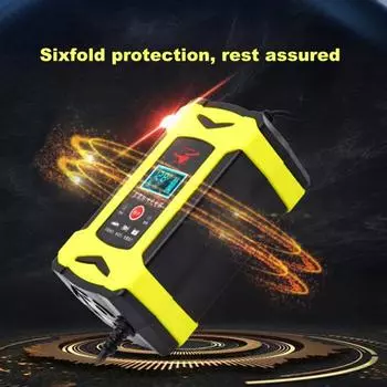 Умное импульсное зарядное устройство, антиэлектрическое, ЖК-экран большой мощности, защита от ударов, несколько импульсов 72 Вт