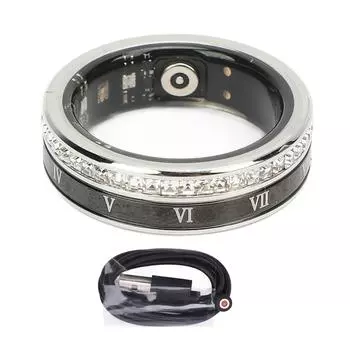 Умное кольцо BT многофункциональное IP68 водонепроницаемое кольцо из титановой стали счетчик шагов для мужчин и женщин свадьба на открытом воздухе Size 1120.6mm ID