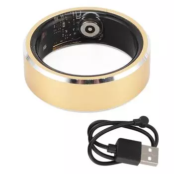 Умное кольцо BT с управлением жестами, фитнес-трекингом, интеллектуальным кольцом, несколькими режимами движения, водонепроницаемостью IP68 Size 9