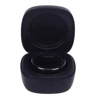 Умное кольцо фитнес-трекер с цветным экраном защита от дождя мониторинг сна умное кольцо здоровья с приложением 21.6mm / 0.85in чёрный