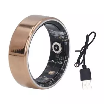 Умное кольцо фитнес-трекер шагомер упражнения монитор сна водонепроницаемый многофункциональный Bluetooth 8