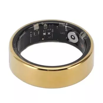 Умное кольцо из нержавеющей стали, умный фитнес-трекер с экраном, поддерживает несколько спортивных режимов 22.3mm/0.89in